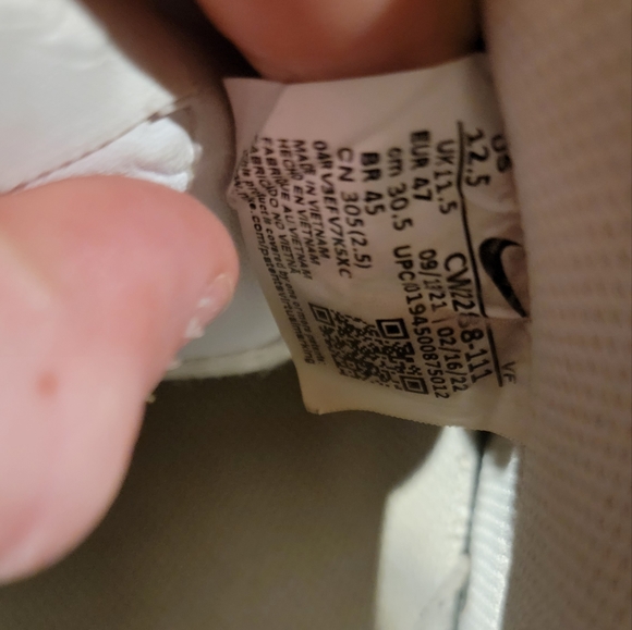 Nike Air Force 1, Size 12.5 - Picture 6 of 6